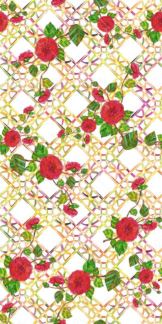 小碎花印花华亿平台图片