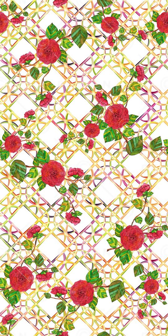 小碎花印花华亿平台图片