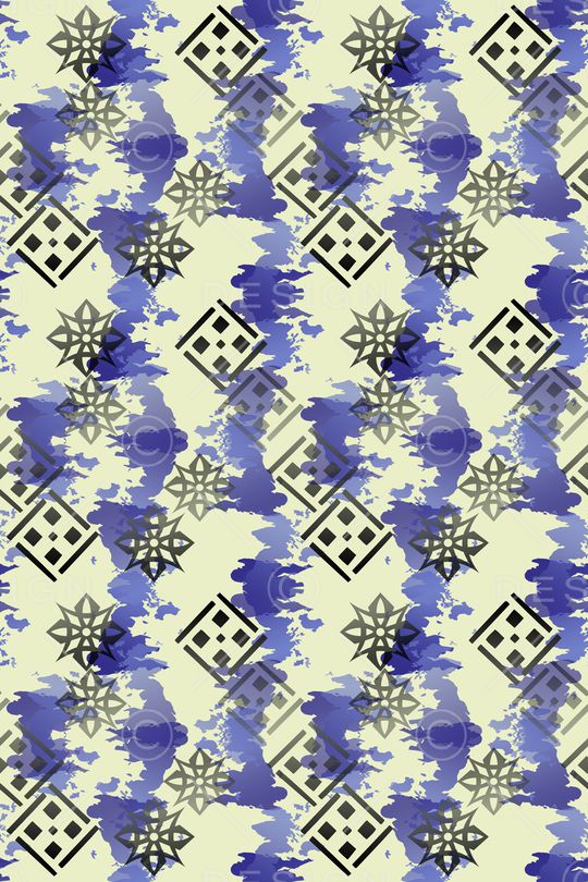 手绘涂鸦图案印花华亿平台图片