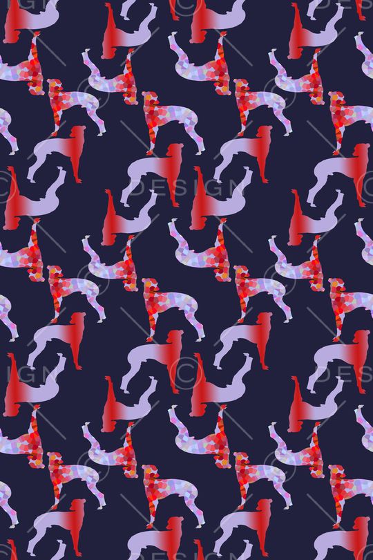 动物纹印花华亿平台图片