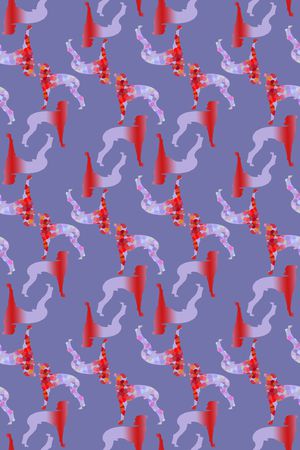 动物纹印花华亿平台图片