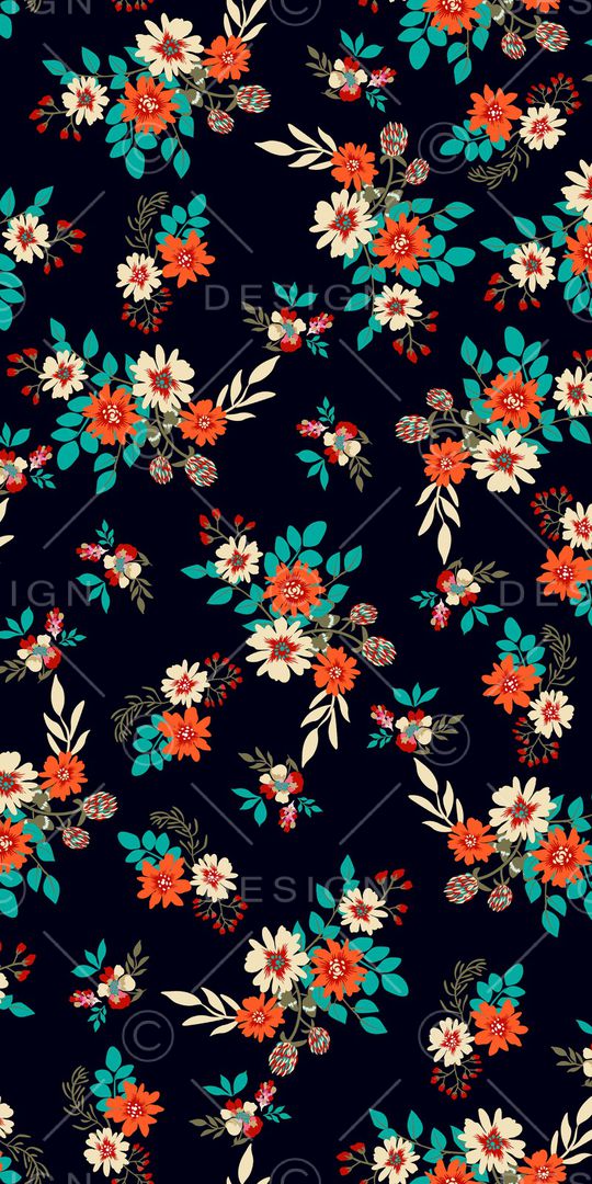 小碎花印花华亿平台图片