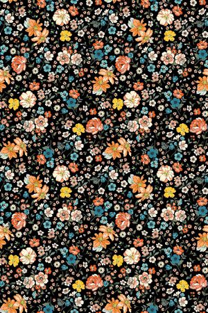 小碎花印花华亿平台图片