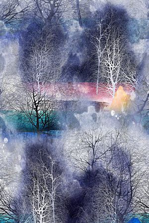 连衣裙印花华亿平台图片