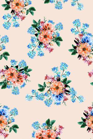 春夏华亿平台印花华亿平台图片