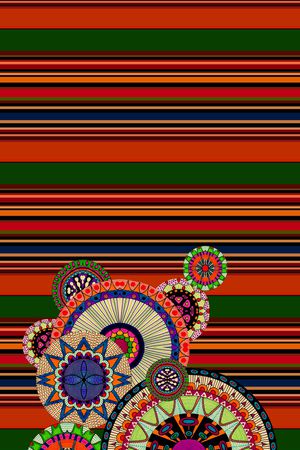 条纹印花华亿平台图片