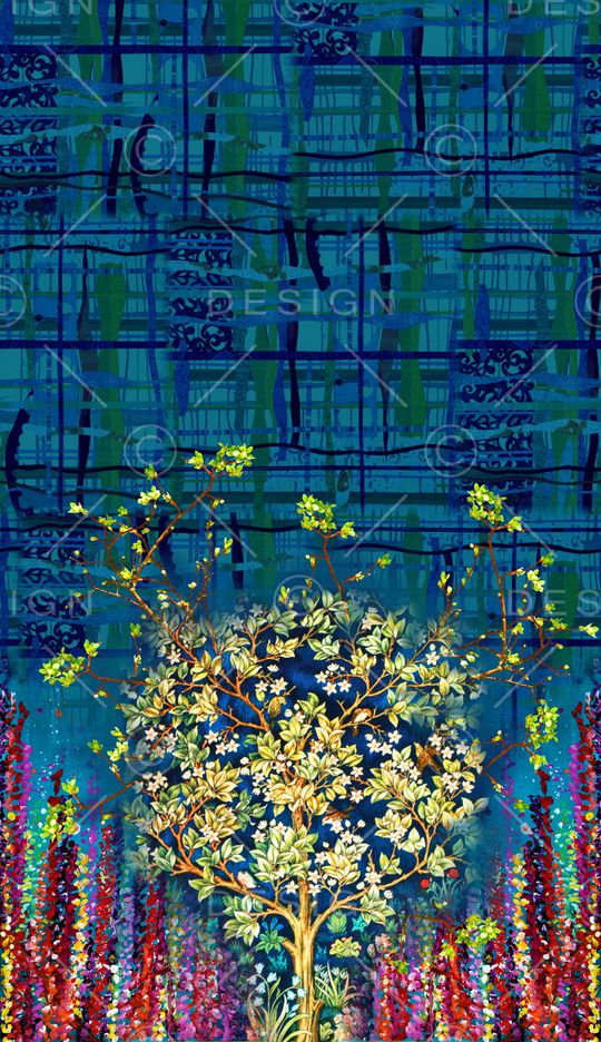 格子印花华亿平台图片