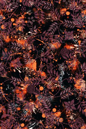 民族风印花华亿平台图片