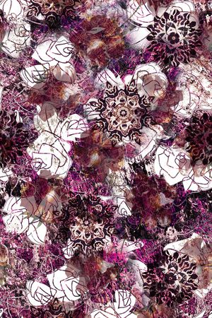 民族风印花华亿平台图片