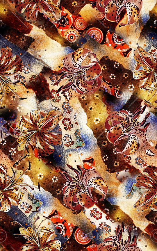 民族风印花华亿平台图片