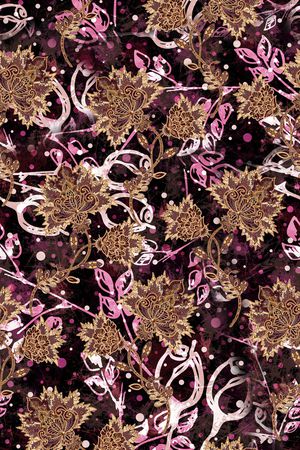 民族风印花华亿平台图片