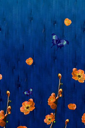 定位花印花华亿平台图片