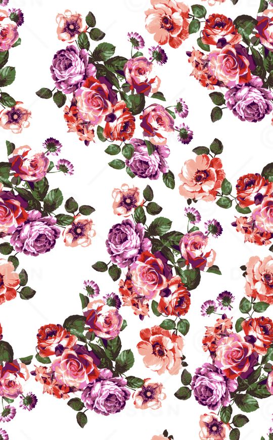 动物花卉印花华亿平台图片