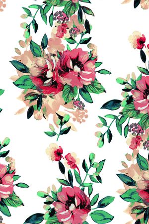 动物花卉印花华亿平台图片