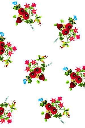 动物花卉印花华亿平台图片