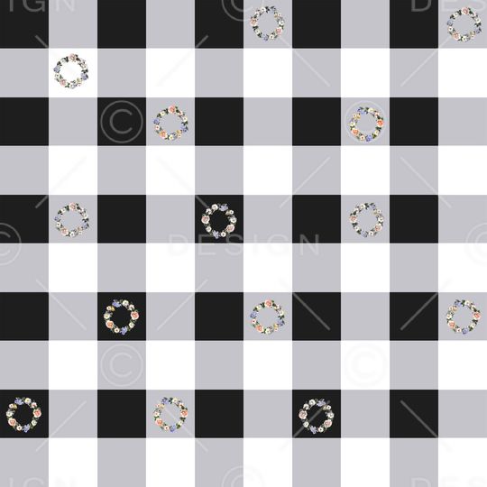 水彩花卉印花华亿平台图片