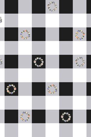 水彩花卉印花华亿平台图片