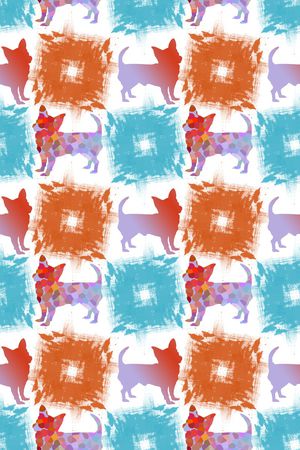 格子印花华亿平台图片