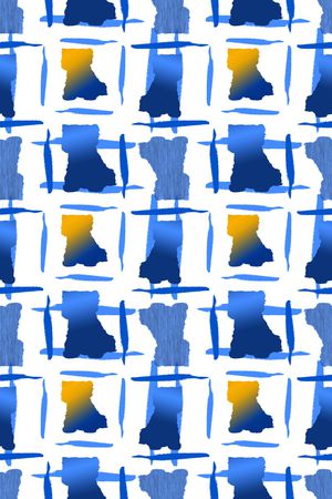 格子印花华亿平台图片