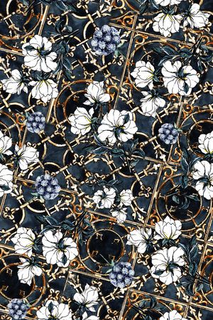 民族风印花华亿平台图片