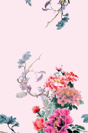 旗袍印花华亿平台图片