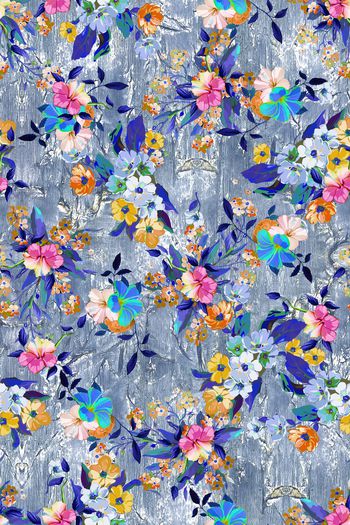 987106-1711236a 数码花卉小碎花