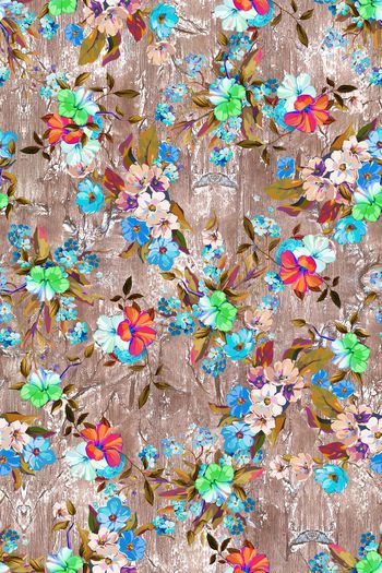 987109-1711236b 数码花卉小碎花