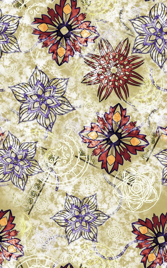 民族风印花华亿平台图片