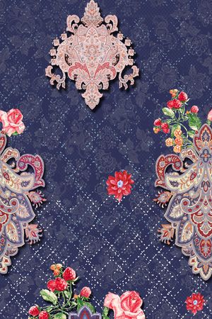 定位花印花华亿平台图片