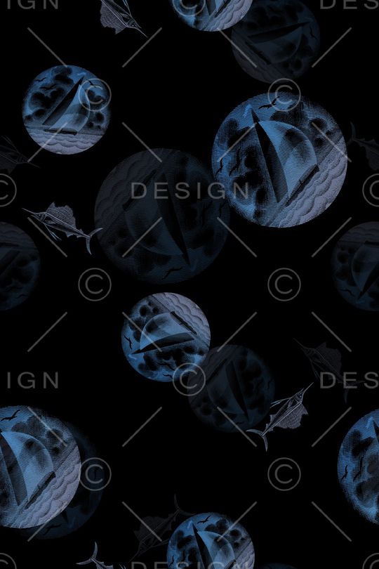 帆船印花华亿平台图片