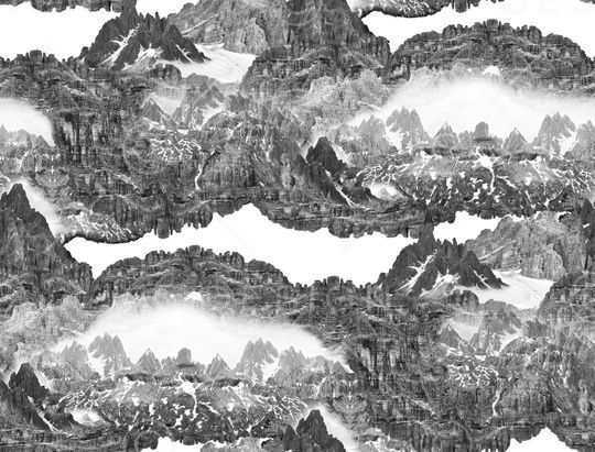 黑白条纹印花华亿平台图片