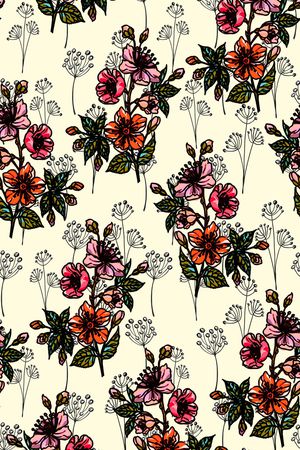 春夏华亿平台印花华亿平台图片