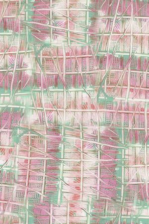 格子印花华亿平台图片