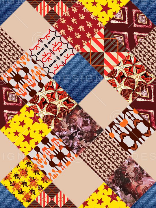 抽象印花华亿平台图片