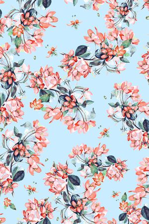 小碎花印花华亿平台图片