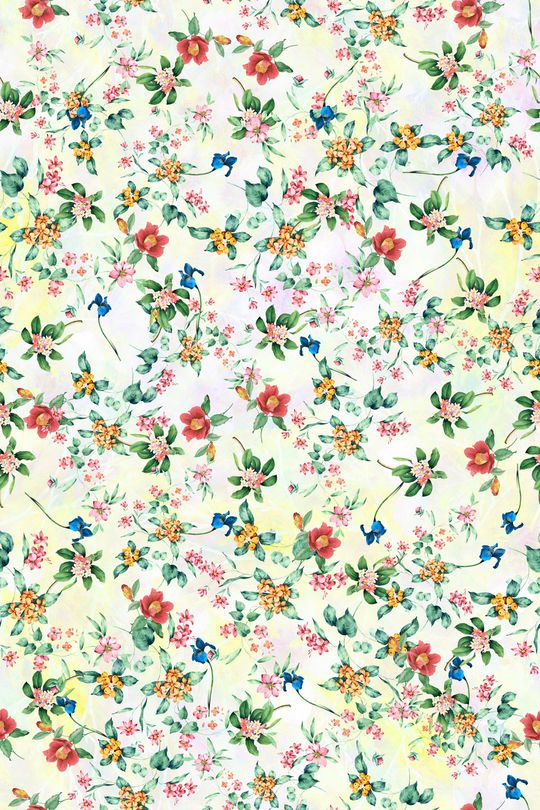 小碎花印花华亿平台图片