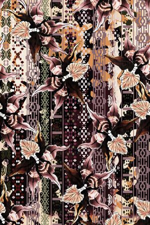 民族风印花华亿平台图片