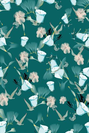 小碎花印花华亿平台图片