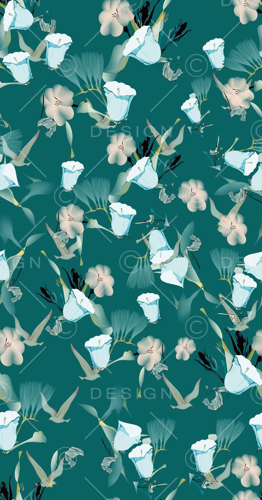 小碎花印花华亿平台图片