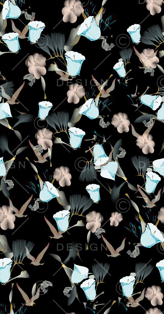 小碎花印花华亿平台图片