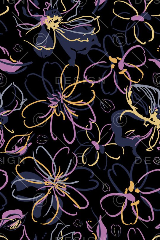 小碎花印花华亿平台图片