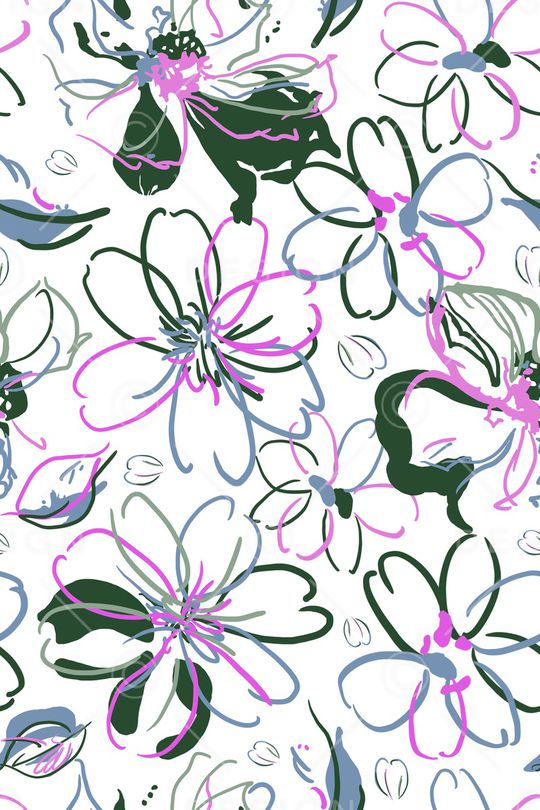 小碎花印花华亿平台图片