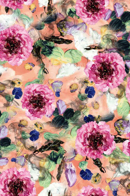 动物花卉印花华亿平台图片