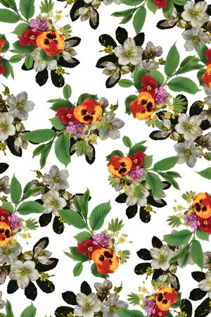 小碎花印花华亿平台图片