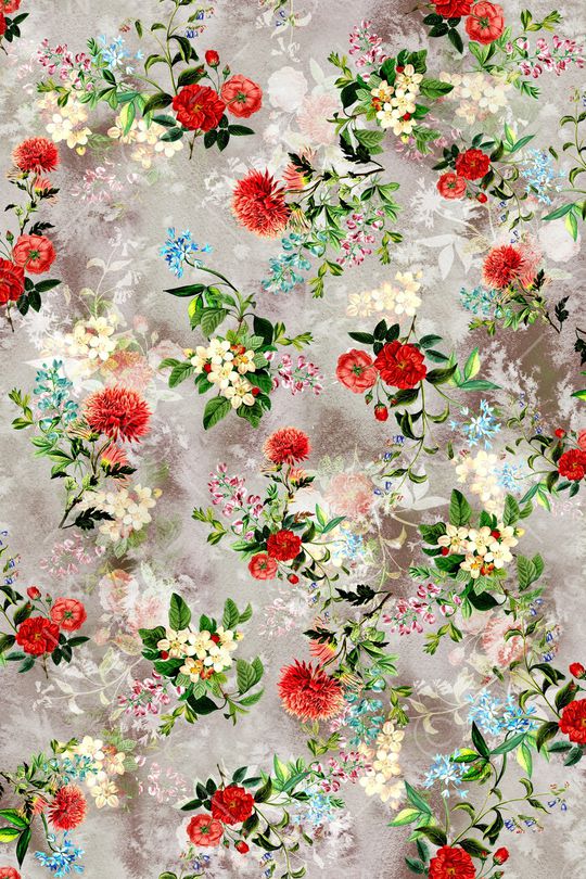 小碎花印花华亿平台图片