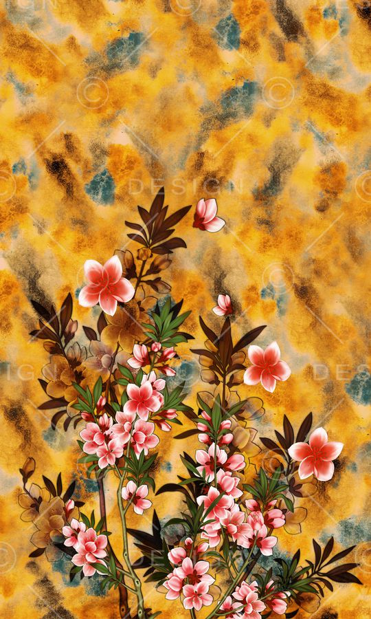 中国风印花华亿平台图片