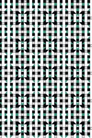 几何印花华亿平台图片