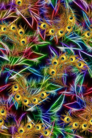 分形印花华亿平台图片