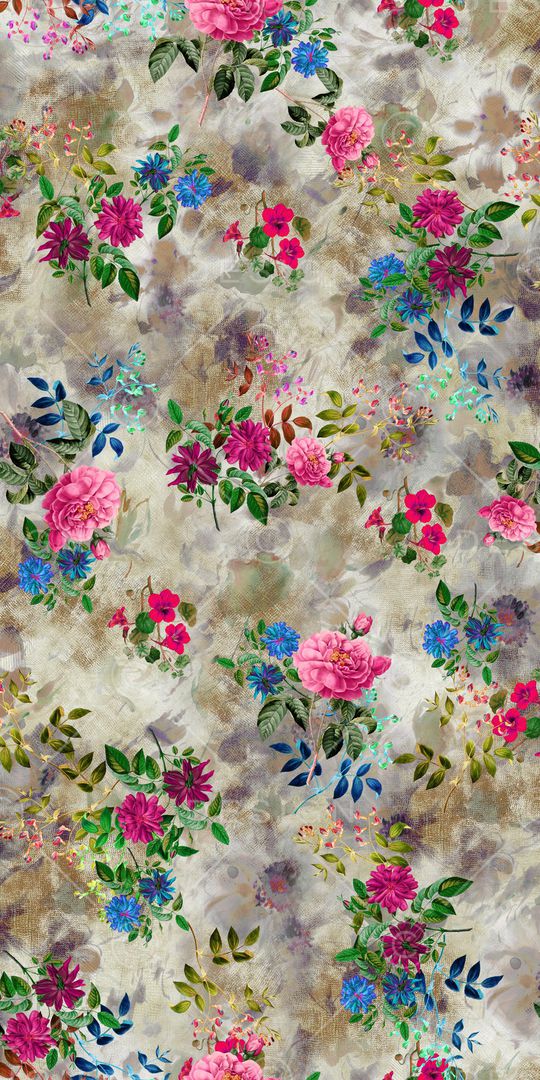 春夏华亿平台印花华亿平台图片