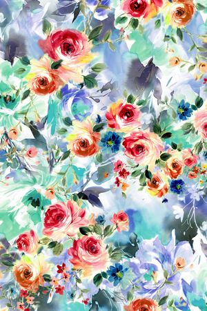 春夏华亿平台印花华亿平台图片